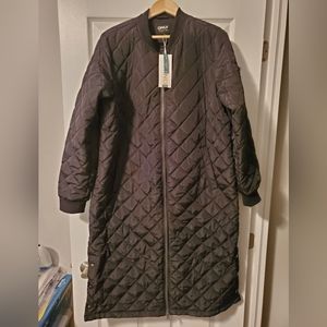 ONLY Brand Ladies Knee Length Quilted Coat